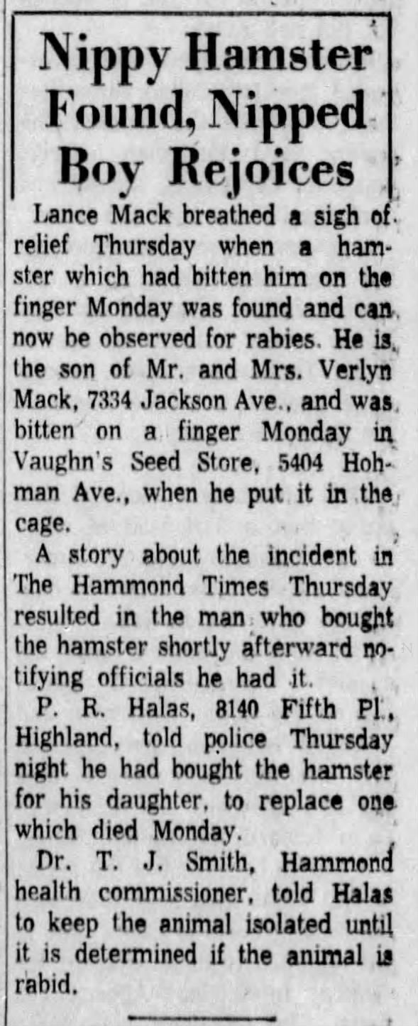 Clipping from The Times
